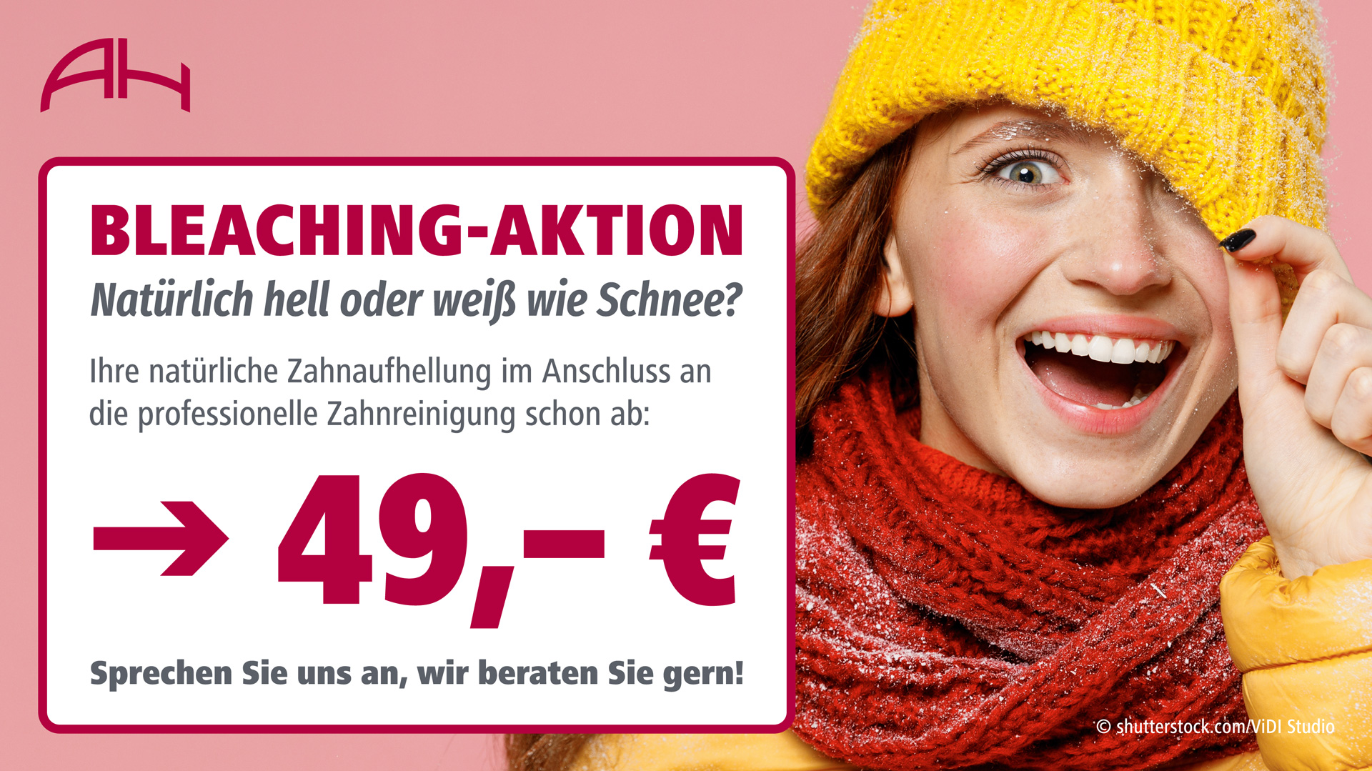 Bleaching-Aktion | Zahnaufhellung 49,- Euro